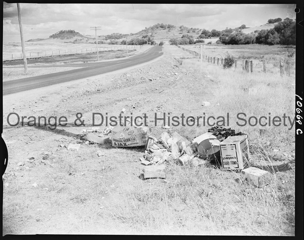 Dumped rubbish