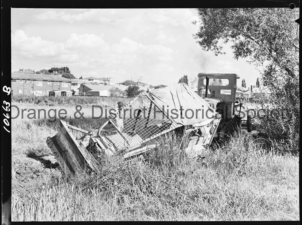 Bulldozer accident