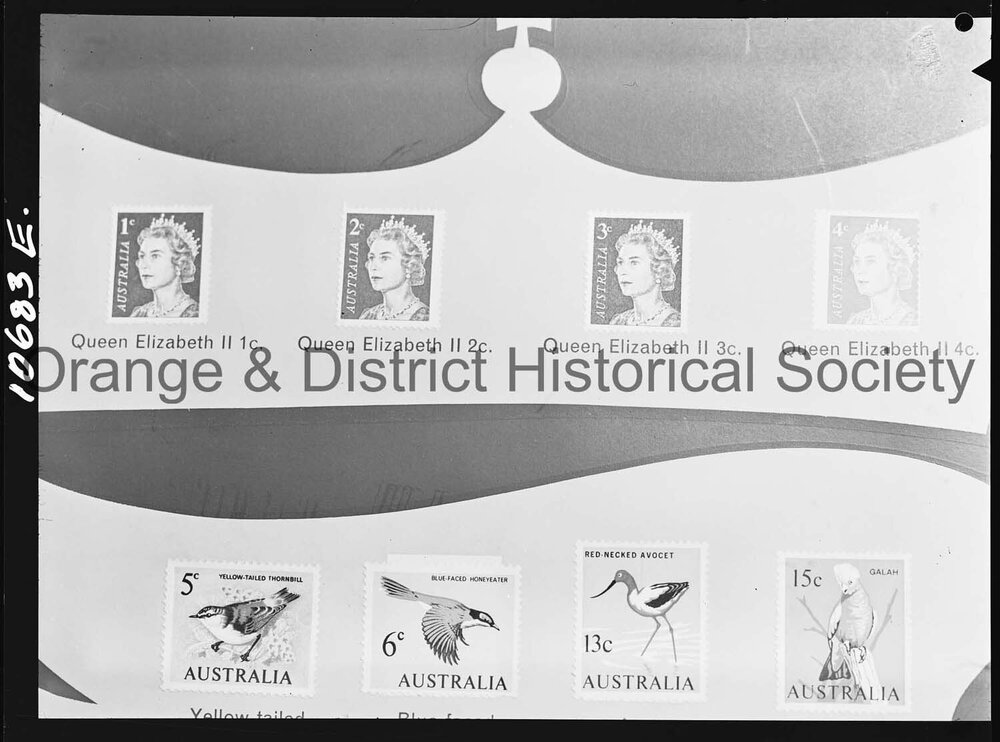 New decimal currency stamps