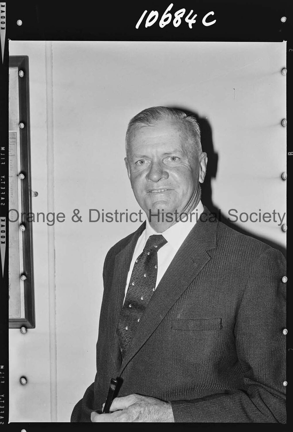 President of Orange Jockey Club Mr E R Jefferies