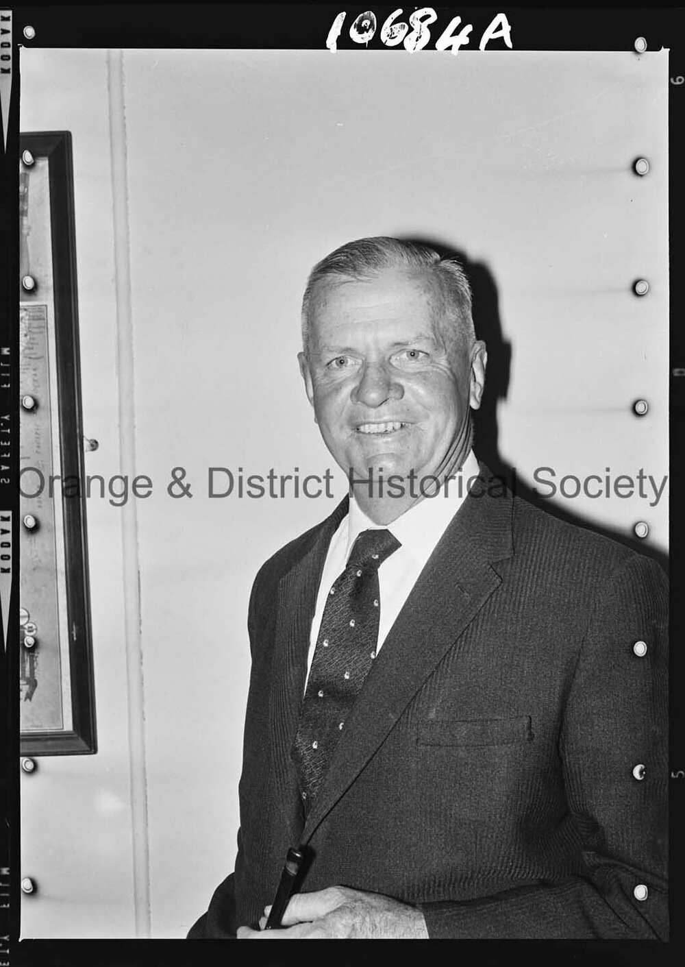 President of Orange Jockey Club Mr E R Jefferies