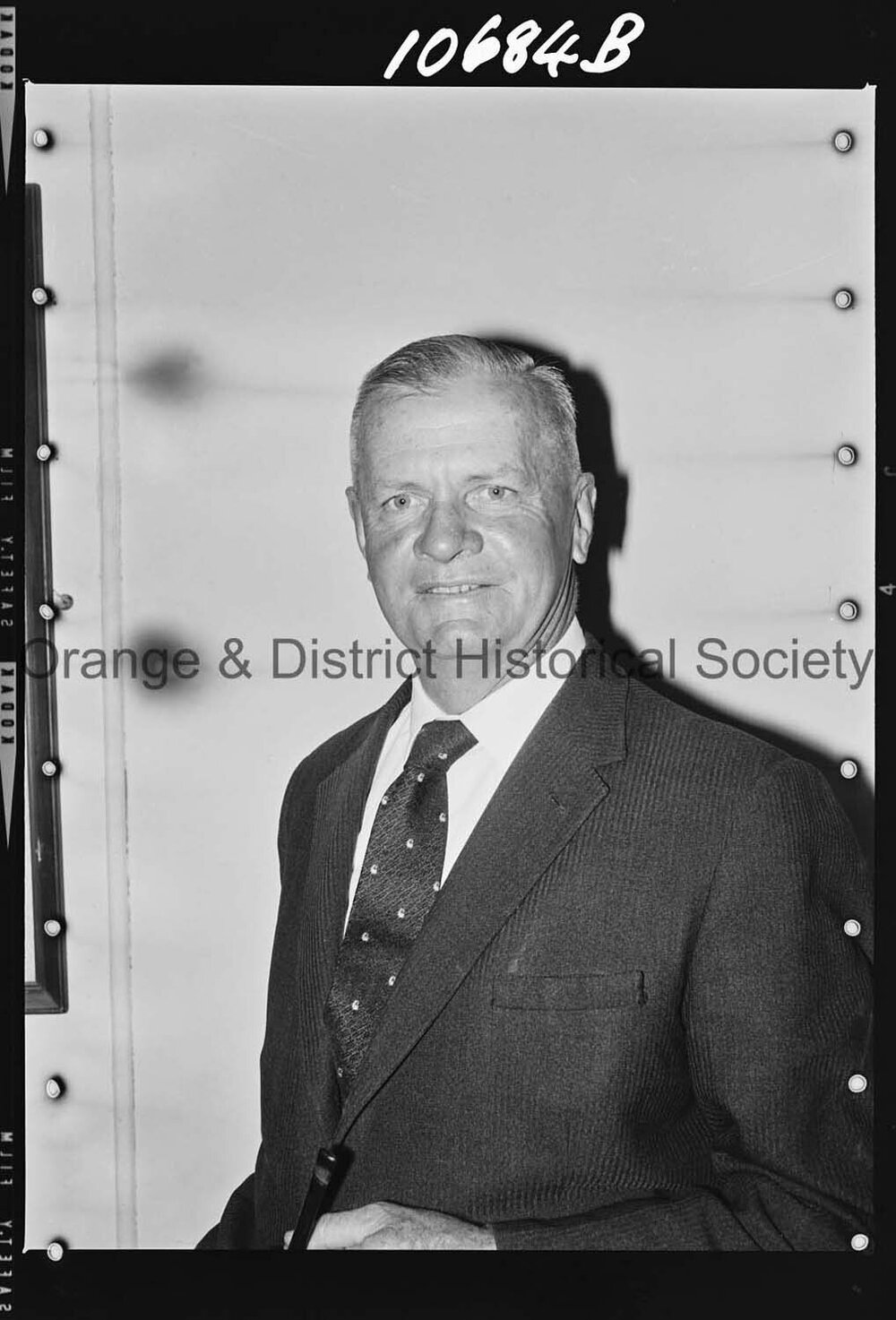 President of Orange Jockey Club Mr E R Jefferies