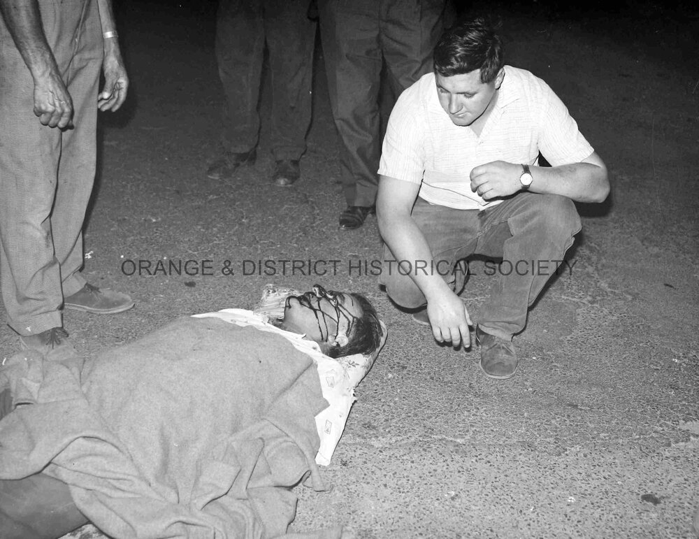 Accident victim