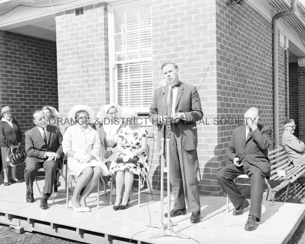 Official opening of the Nurses' Training School