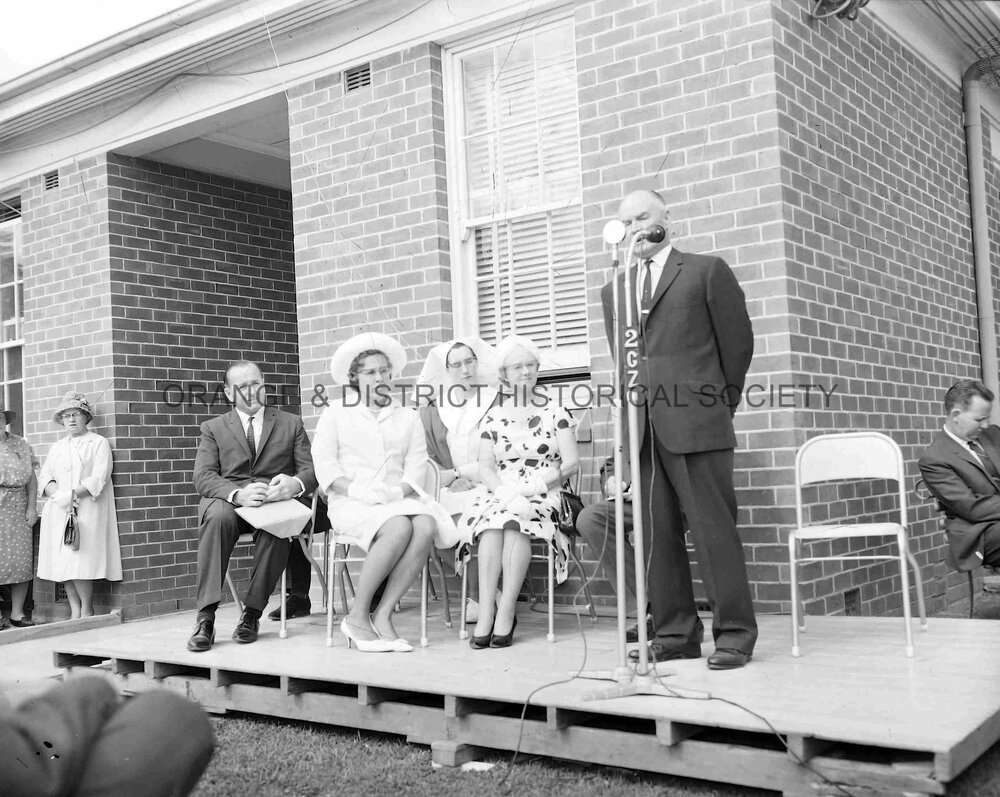 Official opening of the Nurses' Training School