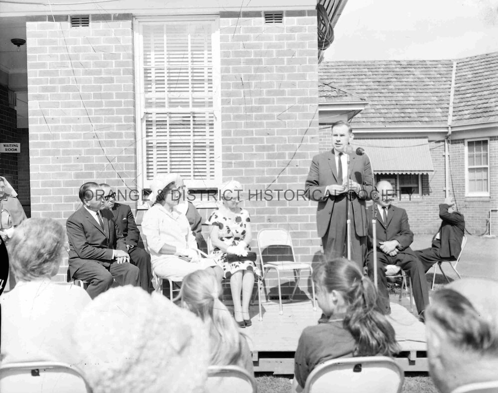 Official opening of the Nurses' Training School