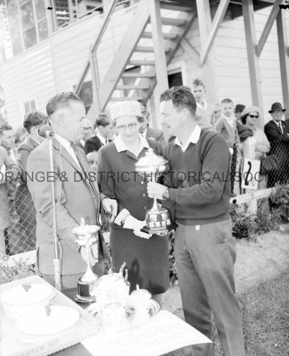 Diggers' Cup trophy presentations
