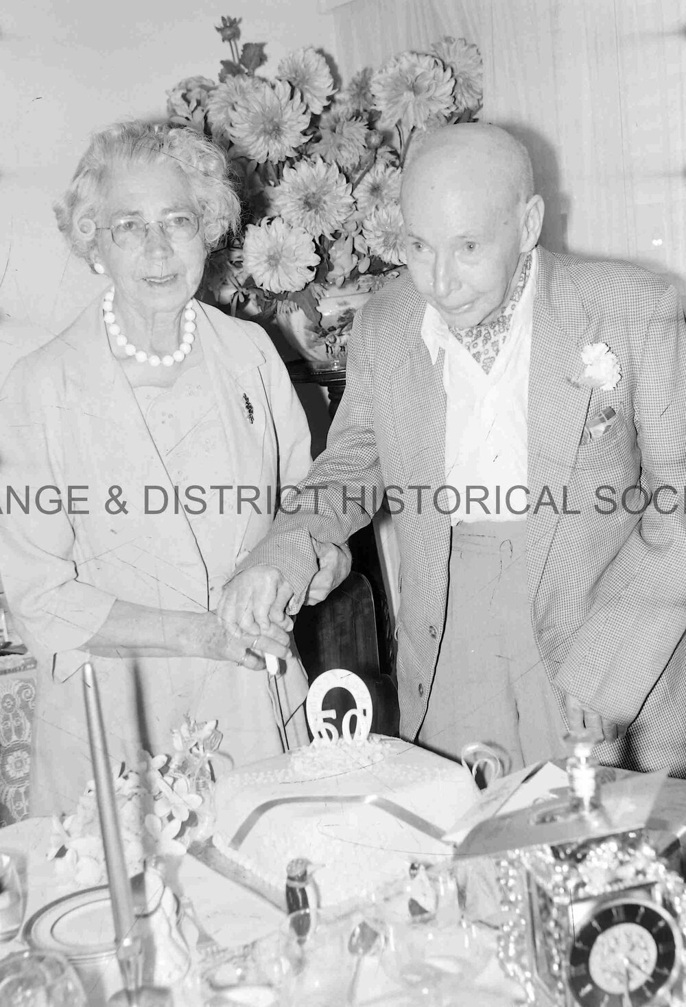 Golden wedding anniversary
