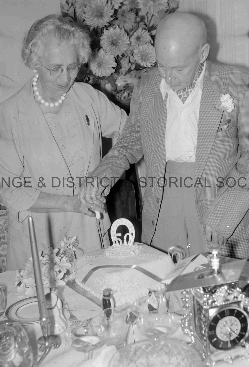 Golden wedding anniversary