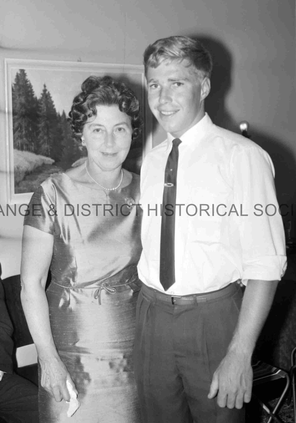 Mr and Mrs A E Whitehead Golden wedding anniversary
