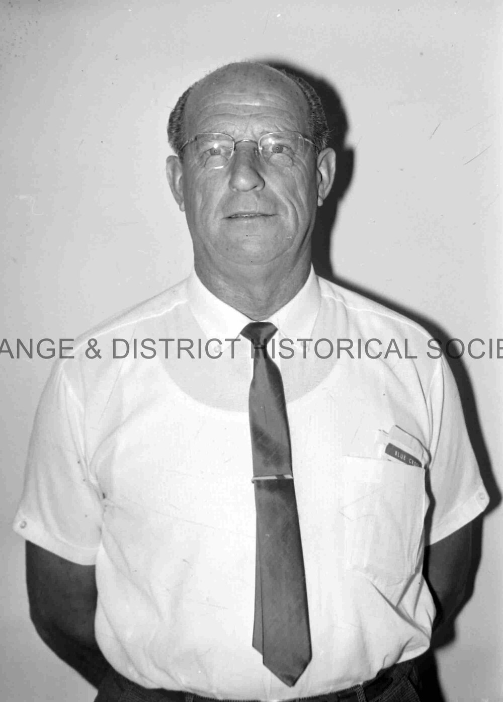 Passport photo Mr W A Showell