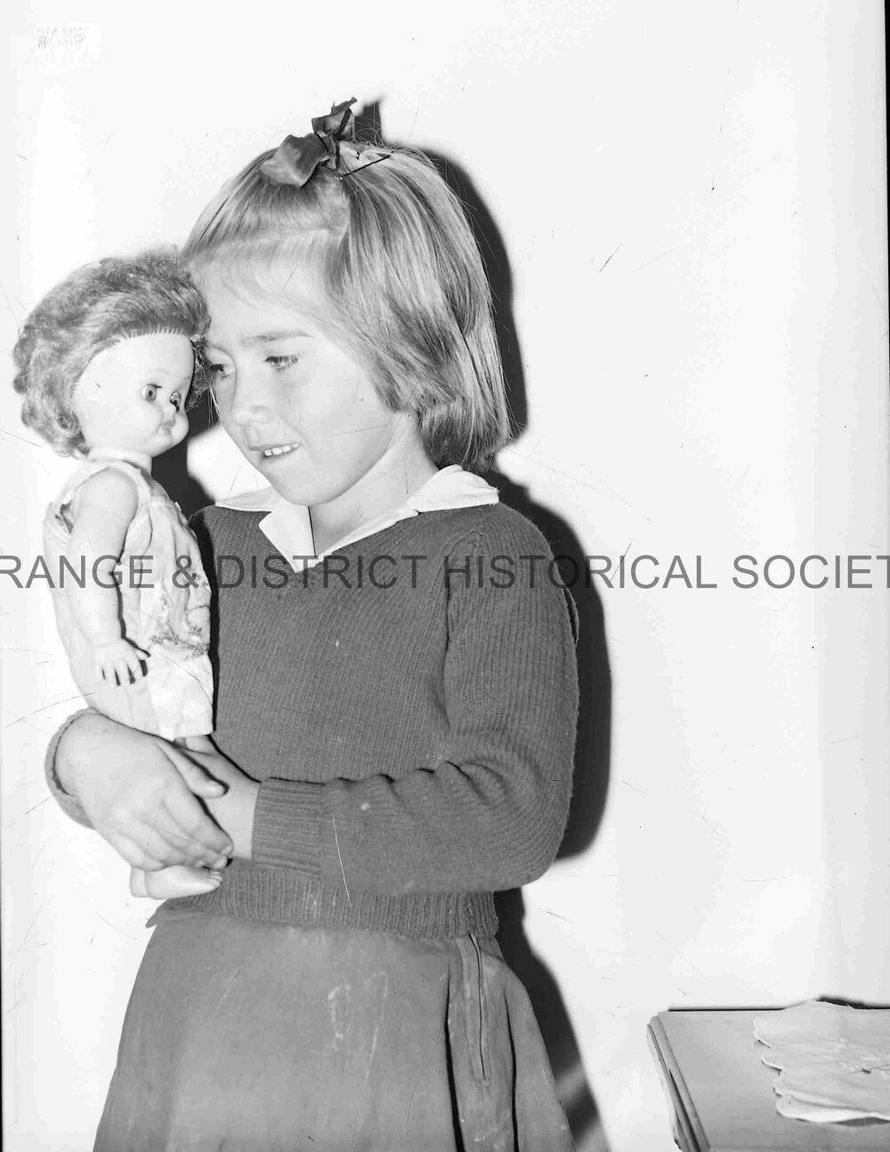 Child with her new doll