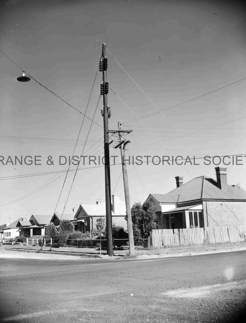 New electricity poles