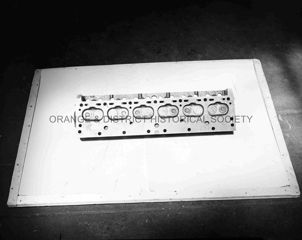 Cylinder head for J Lovick advertisement