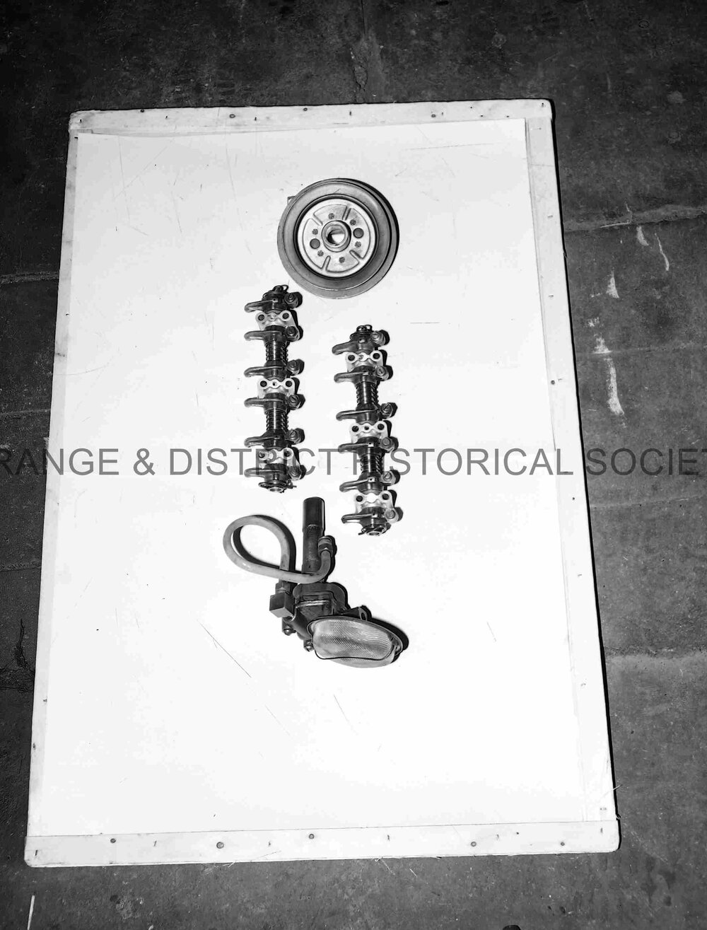 Cylinder head for J Lovick advertisement