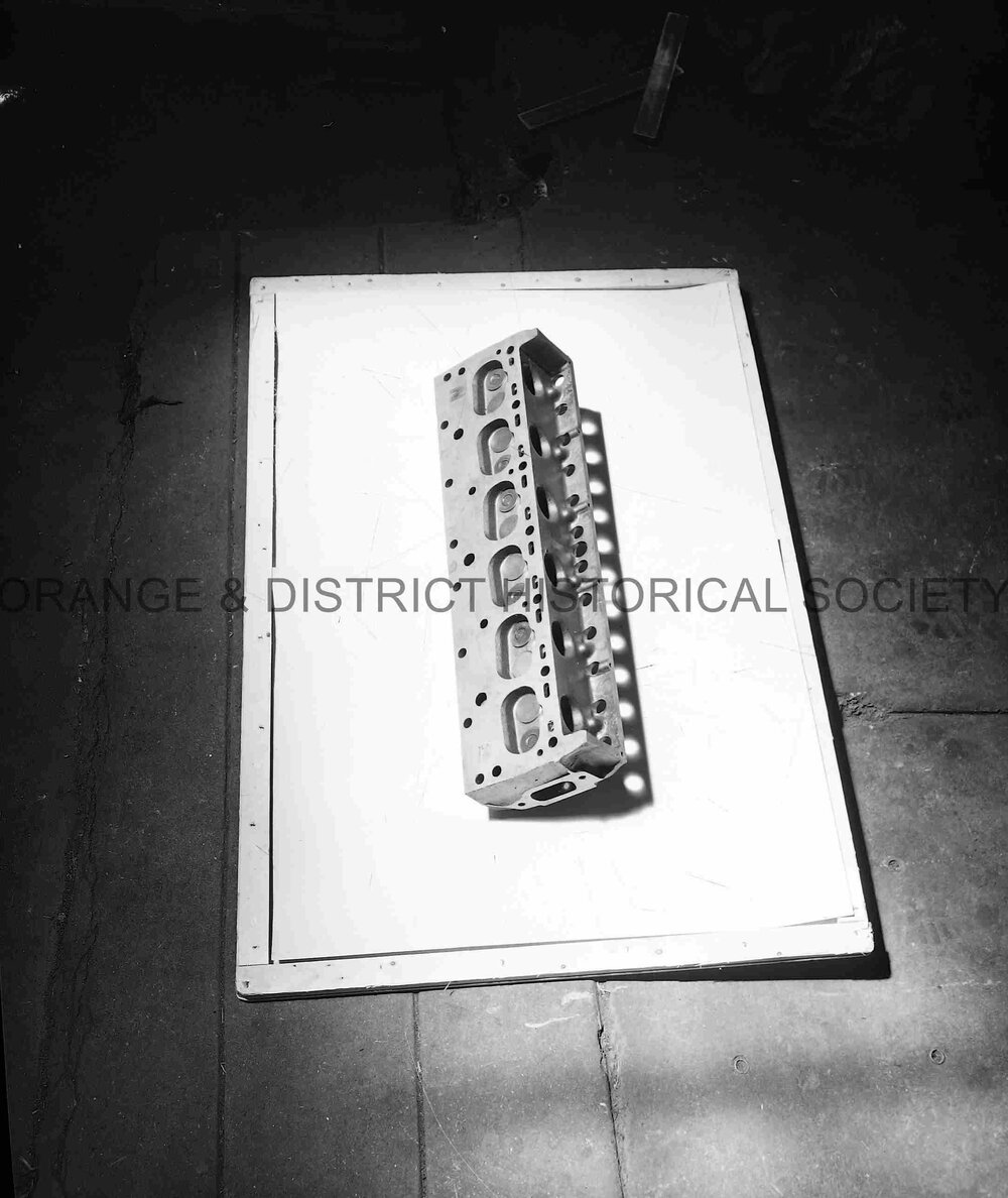 Cylinder head for J Lovick advertisement