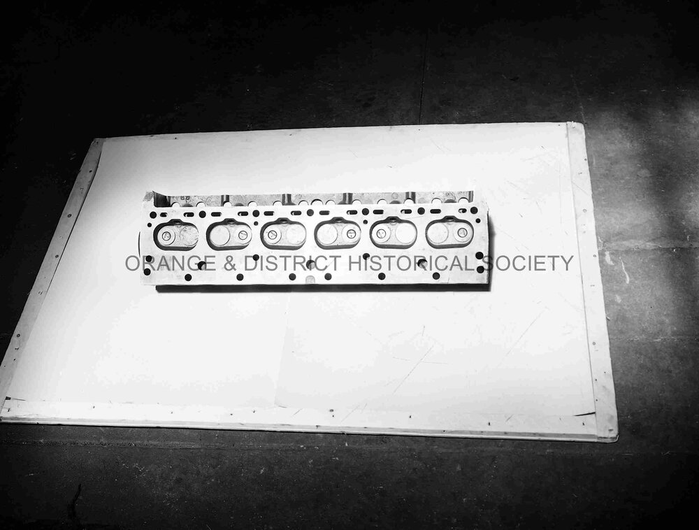 Cylinder head for J Lovick advertisement