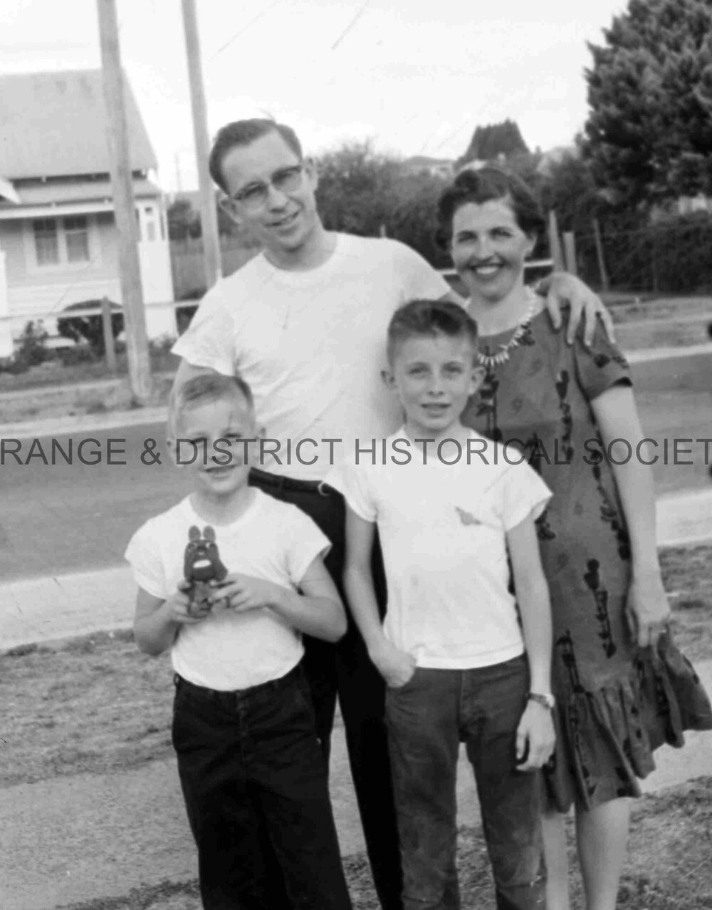 The Jones family from California