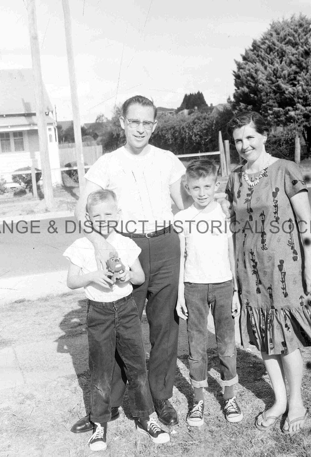 The Jones family from California