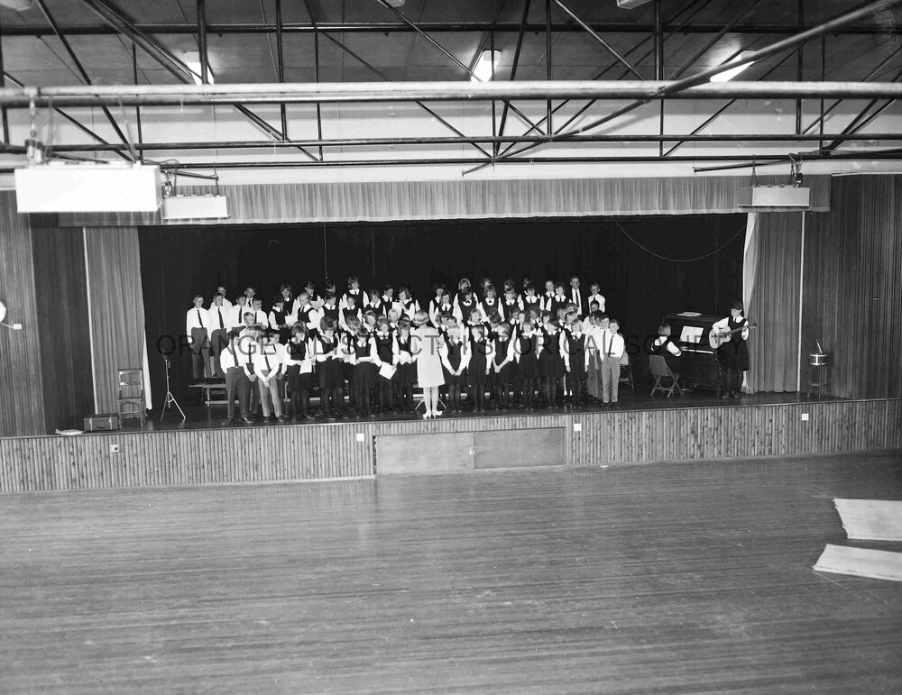 Orange High School choir