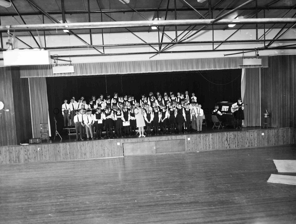 Orange High School choir