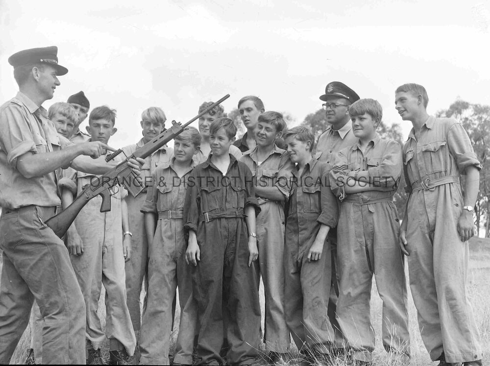 ATC cadets bivouac