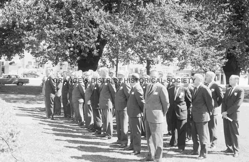 Legacy delegates at Cenotaph