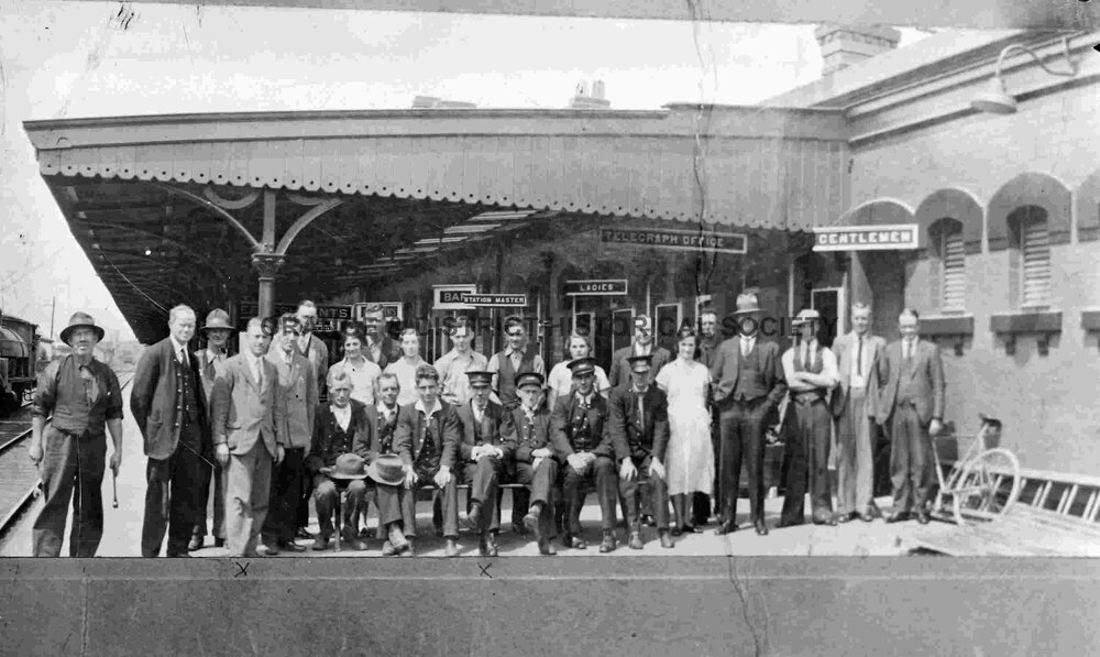 Copy Orange Railway Station 1934