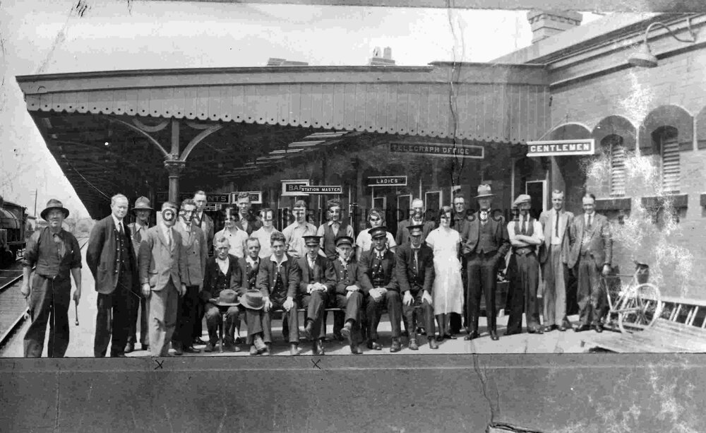 Copy Orange Railway Station 1934