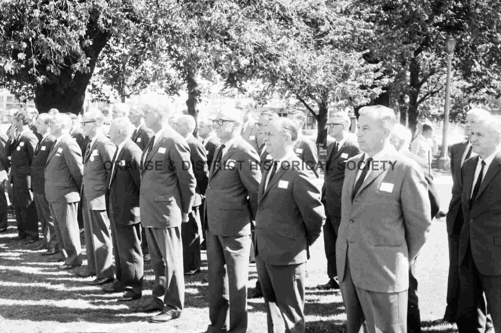 Legacy delegates at Cenotaph