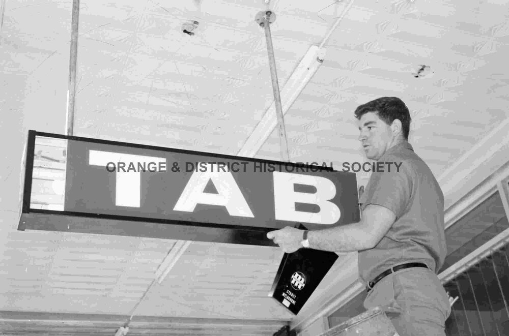 New TAB sign