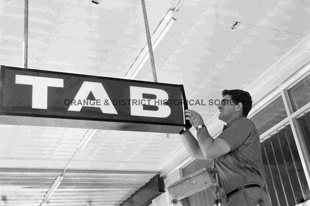 New TAB sign