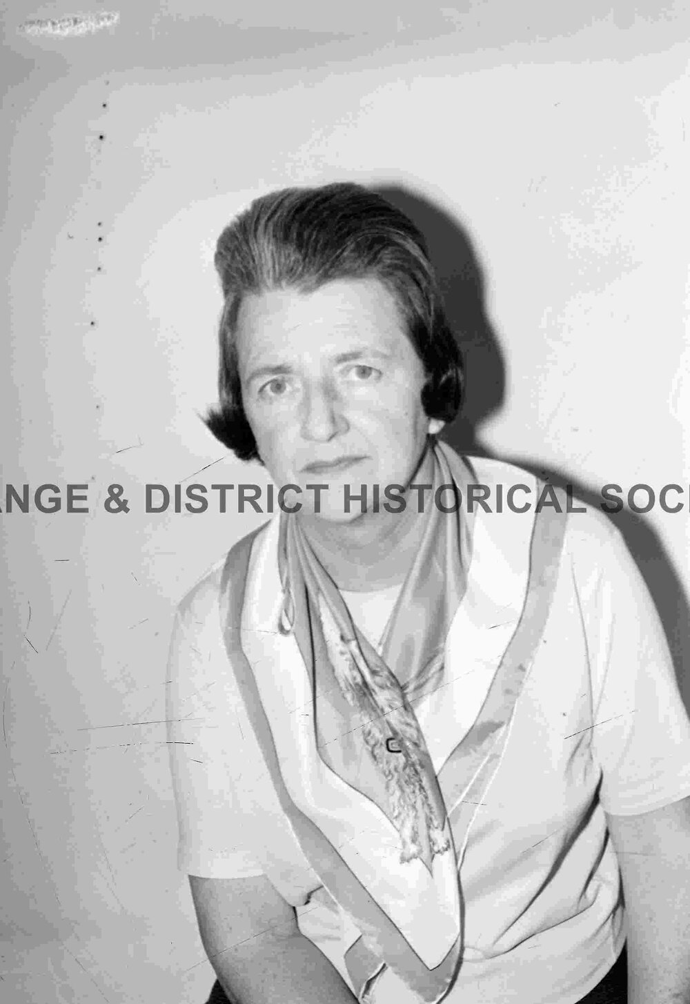 Passport photo Mrs Redmond