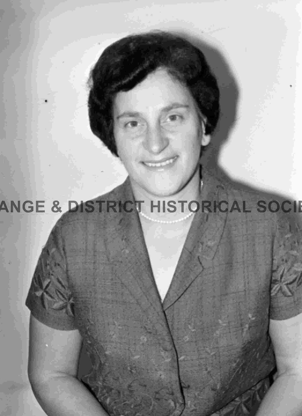 Passport photo Mrs Centofanti
