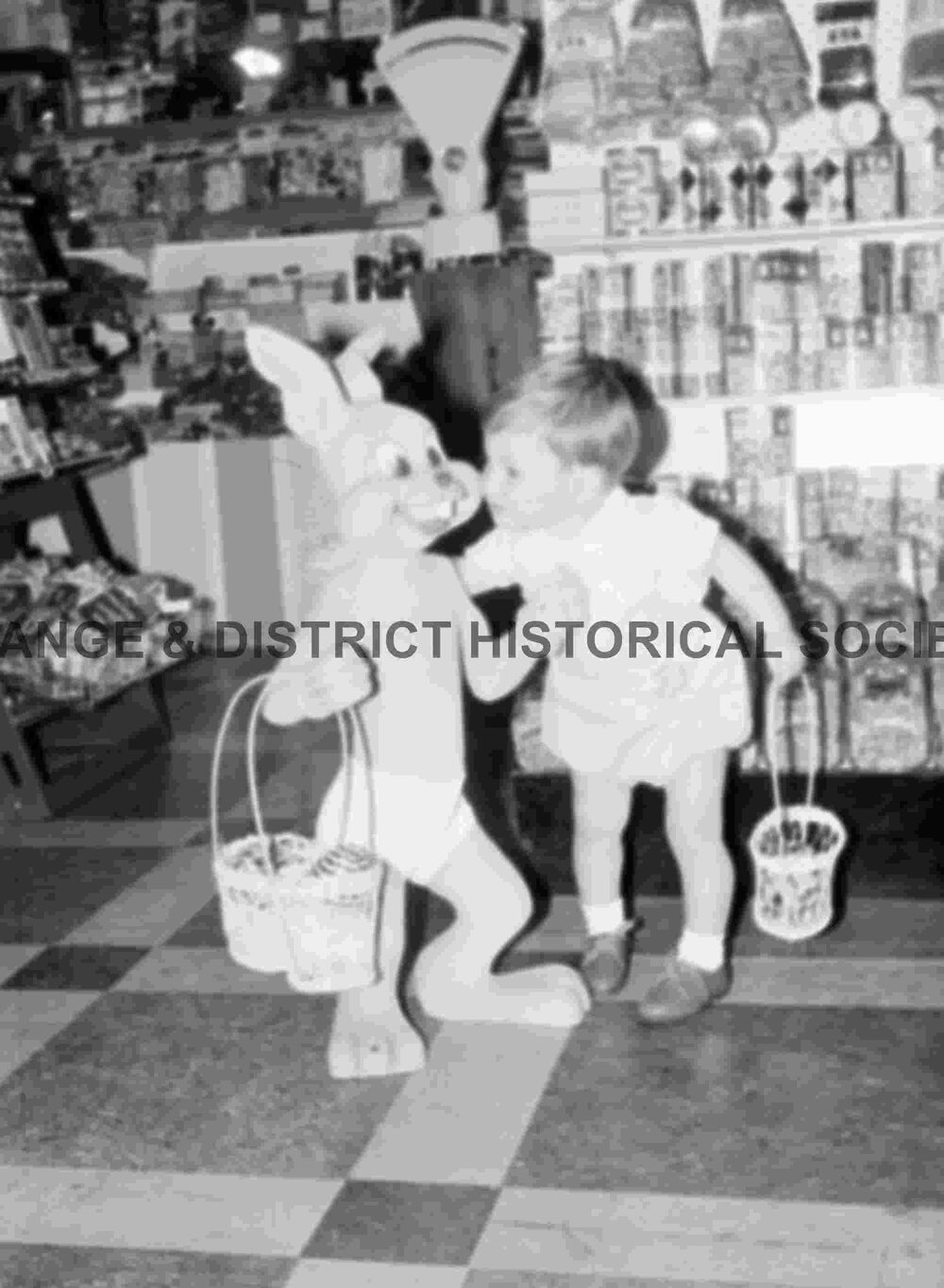Easter Bunny at Western Stores
