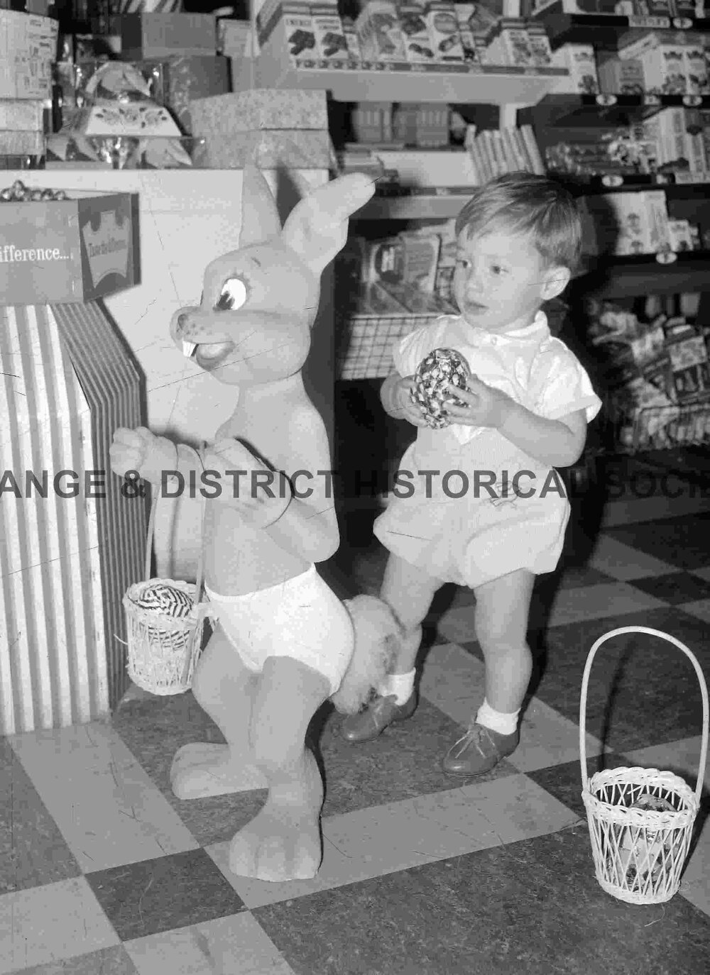 Easter Bunny at Western Stores