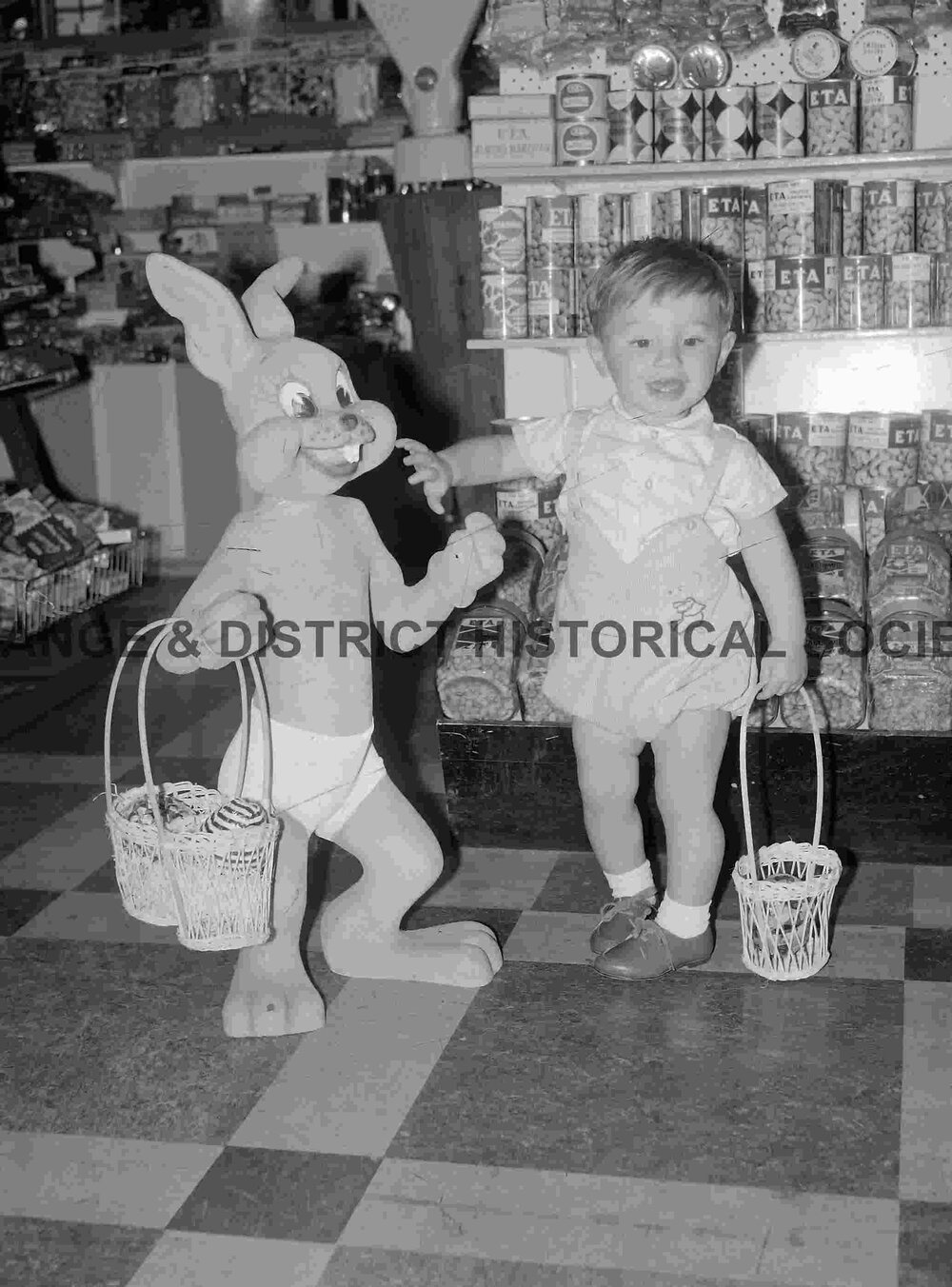 Easter Bunny at Western Stores