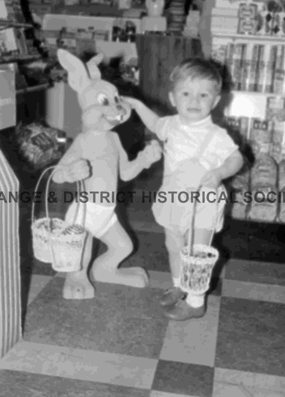 Easter Bunny at Western Stores