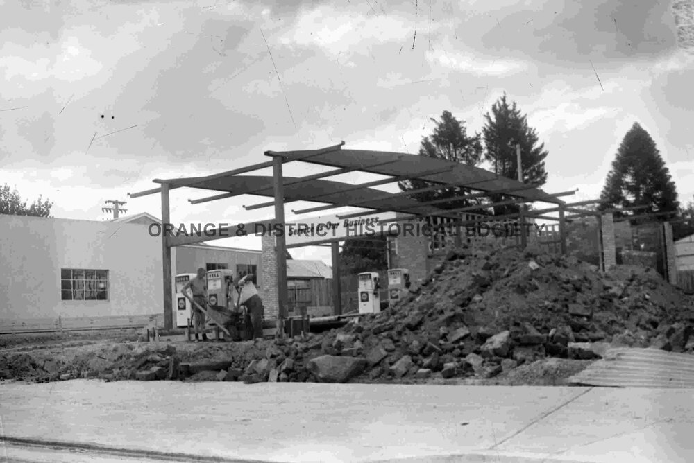 Progress on Shell Service Station