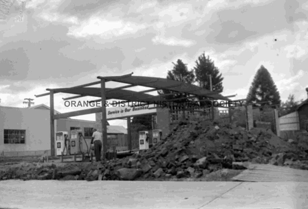 Progress on Shell Service Station