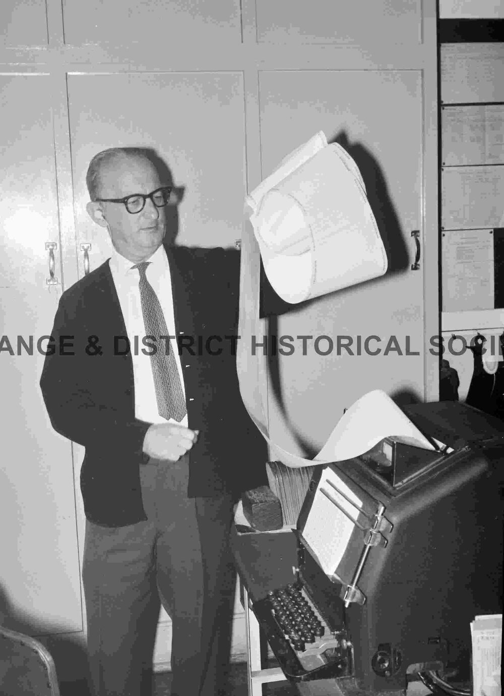 Telegram delay at post office