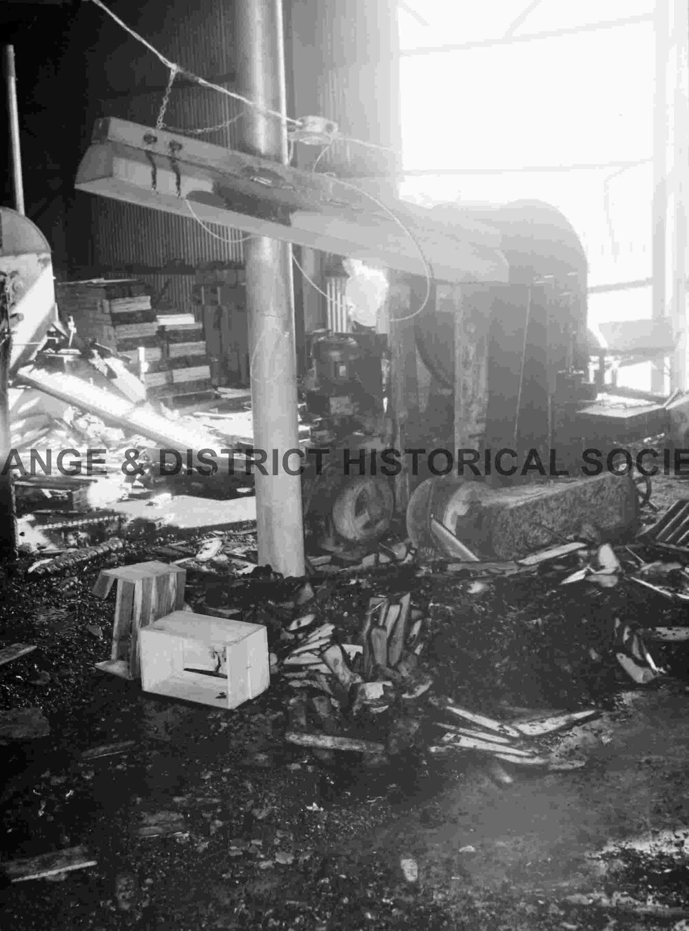 Atel Box and Timber Plant fire