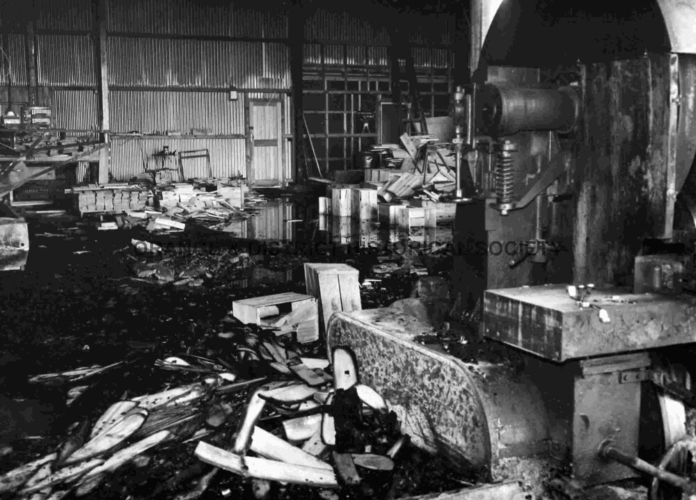 Atel Box and Timber Plant fire