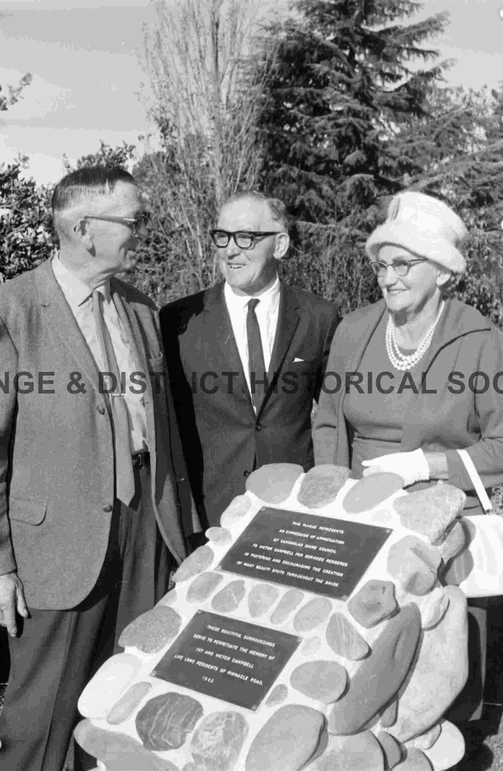 Campbell's Corner monument unveiling