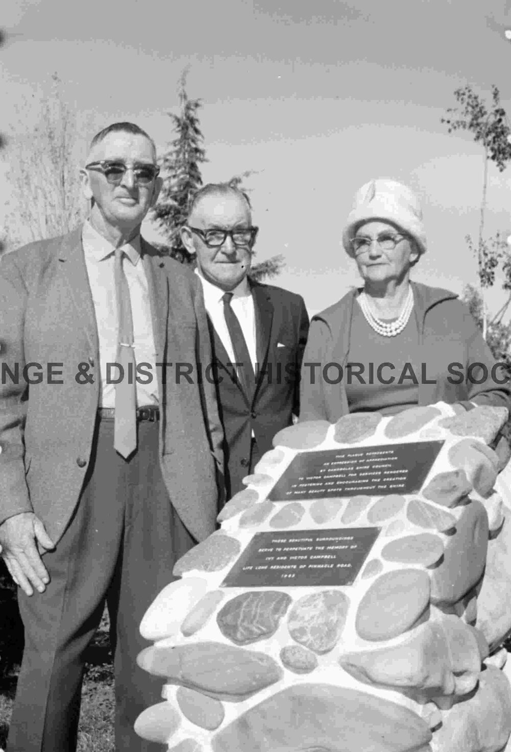 Campbell's Corner monument unveiling