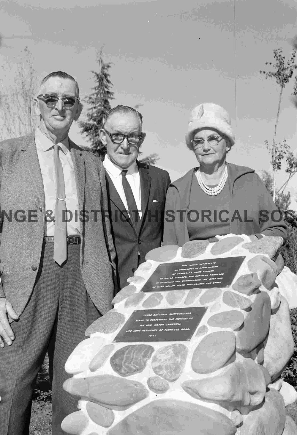 Campbell's Corner monument unveiling