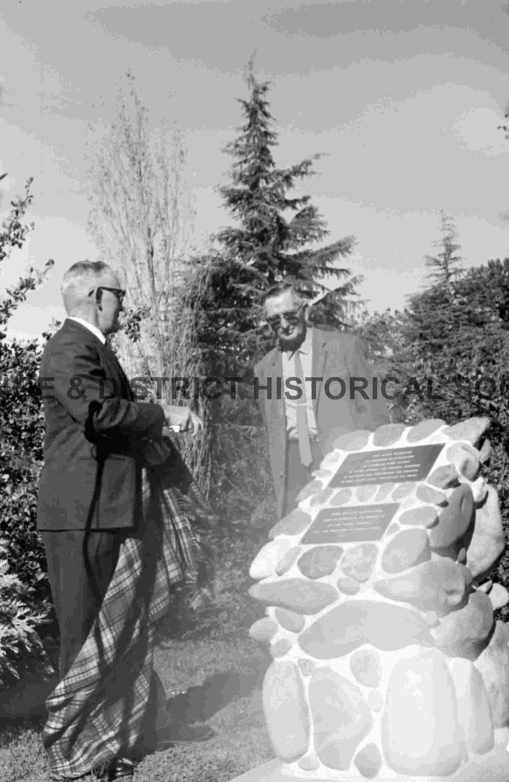 Campbell's Corner monument unveiling