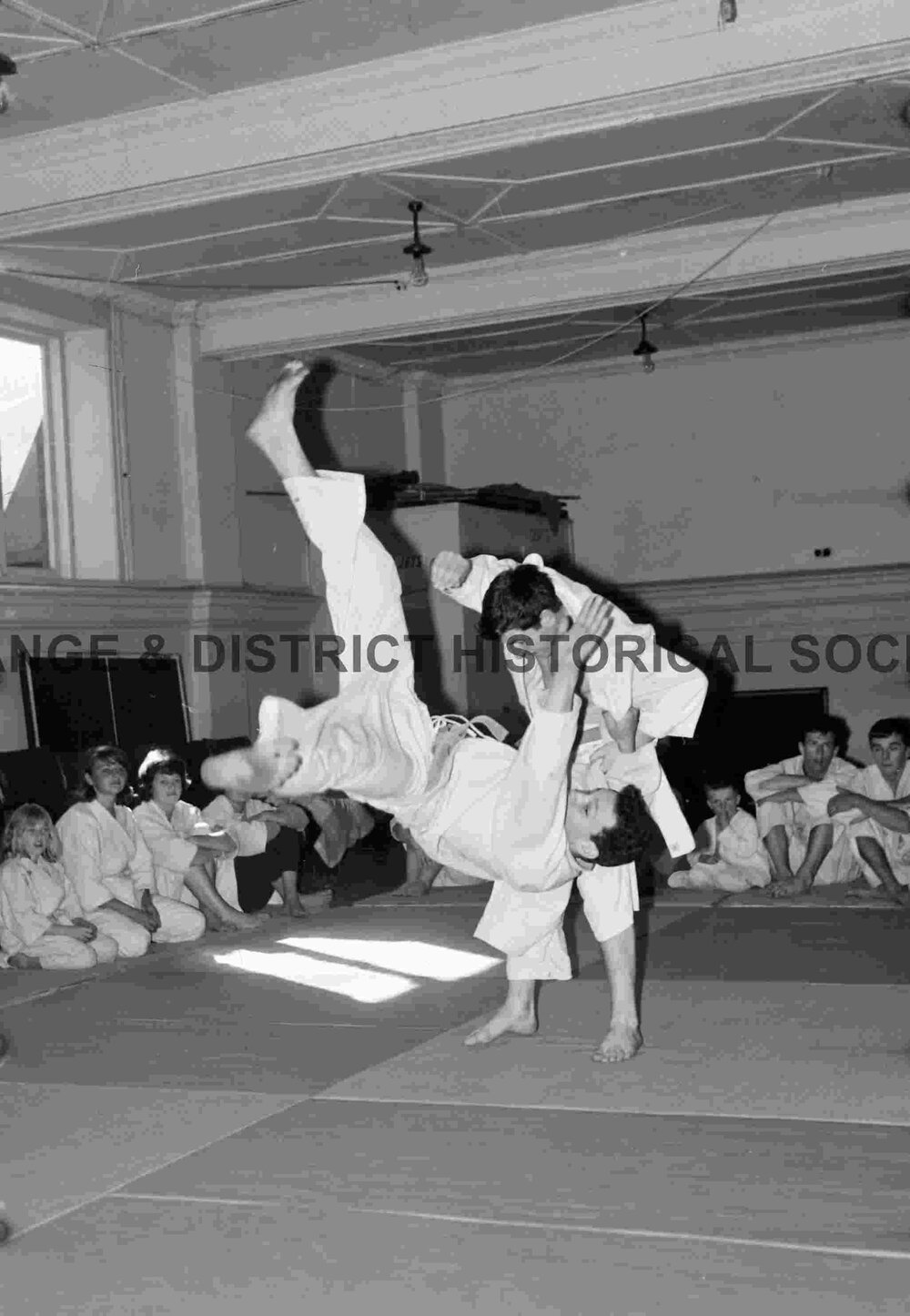 Judo grading sessions