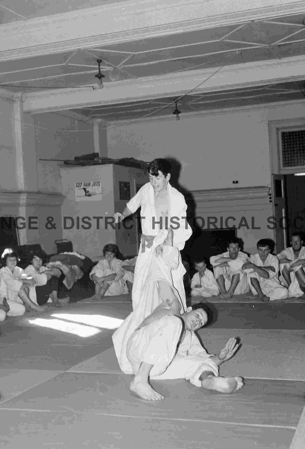 Judo grading sessions