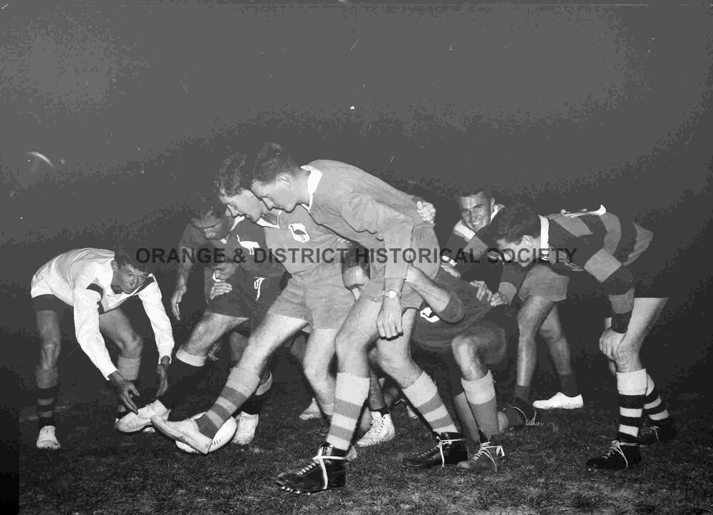 Emus rugby union team training